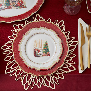 Šķīvis CHRISTMAS EVE 20 cm (porcelāns), art.16027