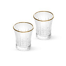 Set of 2 shot glasses 55 ml (glass)
