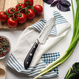 Santoku nazis HATTORI 13 cm (nerūsējošais tērauds)