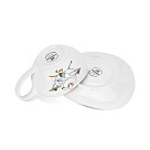 Krūze BON APPETIT 220 ml ar apakštasīti (porcelāns)