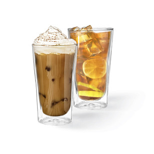 Stiklinių rinkinys 2 vnt.  RISTRETTO 300 ml dvisienis (stiklas)