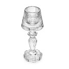 Tealight and taper candle holder 8.5х21.5 cm (glass)