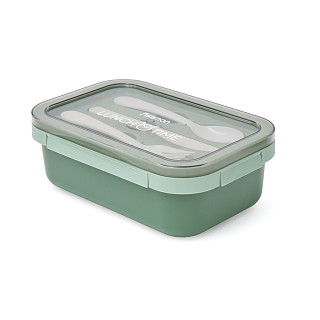 Pietų dėžutė su 2 skyreliais 800 ml / 20,5 × 13,5 × 7,8 cm (plastikas)