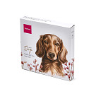 Šķīvis DOGS 14,5 cm (jaunais kaula porcelāns)
