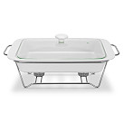 Rectangular chafing dish Parmigiano 36.7x22.8x6.3 cm / 2.3L (porcelain)