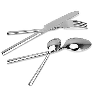 Stainless steel tableware set FELIZ 24 psc.