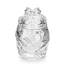 Konfekšu trauks 7,3x11,3 cm / 120 ml ar vāku (stikls)