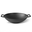 Čuguna Wok panna ar vāku 30,6 x8 сm/3,1 l