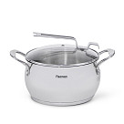 Casserole Vita 3.5 l with glass lid (stainless steel)
