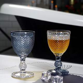 Vīna glāžu komplekts 280 ml x 2gab. (stikls), art 19038 Vīna glāžu komplekts 280 ml x 2gab. (stikls), art 19038