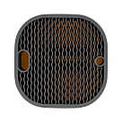 Statīvs nažu glabāšanai 14x14x23,5 cm, ar asināmo akmeni