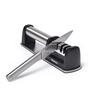 Sharpener 23x6x6 cm for three step sharpening (diamond, tungsten carbide and ceramic rods)