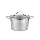 Katls TIERNO 20 cm / 3.1 l ar stikla vāku