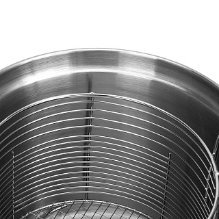 Steel saucepan with frying basket 3.5 l / 18 cm Fedele