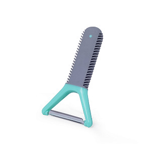 Multi function Y-shaped peeler (stainless steel) (24 pcs per display box)