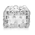 Uzglabāšanas trauks 19x10x7 cm / 330 ml ar vāku (stikls)