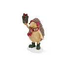 Figurine "Hedgehog giving a gift" 6.5х4.5х9.5 cm (polyresin)