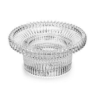 Tealight and pillar candle holder 11х5 cm  (glass)