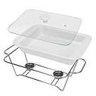 Rectangular chafing dish Parmigiano 36.7x22.8x6.3 cm / 2.3L (porcelain)