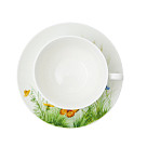 Puodelis RABBIT 200 ml su lėkštute (porcelianas)