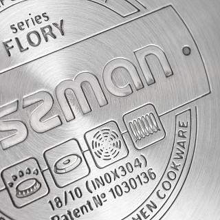 Indų rinkinys FLORY 6 pr. su stikliniais dangteliais