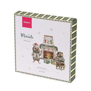 Lėkštė MIRACLE 19,5 cm (porcelianas), art. 16014