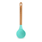 Silicone ladle 31.5 cm with wooden handle Essential