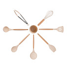 Virtuves piederumu komplekts FELAN, 8 gab. (silikons + dižskābardis)