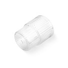 Glass glasses 2 pcs / 370 ml (heat-resistant glass)