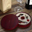 Wine accessories set 4 pcs. (stainless steel+ zinc alloy)