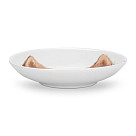 Porcelain saucer 10 cm Dogs