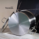 Katls TAHARA 26x17 см/9000 ml ar stikla vāku (nerūsējošais tērauds)