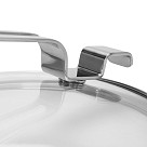 Casserole Vita 4.5 l with glass lid (stainless steel)