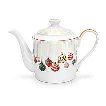 Tea pot CHRISTMAS BALLS 1150 ml (new bone china)