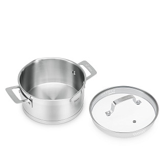 Кастрюля из нержавеющей стали 24 см / 5,3 л Fobus