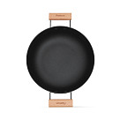 Shallow casserole SEAGREEN 28x8 cm / 4 LTR with glass lid (enamelled lightweight cast iron with non-stick coating)