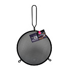 Siets ar rokturi 20 cm (melns), art. 8448