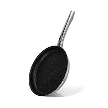 Krepo keptuvė su nepridegančia danga 24 cm Elia (nerūdijantis plienas)