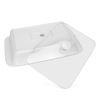 Taisnstūrveida marmīts Parmigiano 36,7x22,8x6,3 cm / 2,3L (porcelāns)