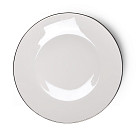 Plate ALEKSA 27 cm color white (porcelain)