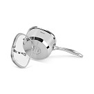 Sauce pan EXCLUSIVE PRO 16x8 cm / 1,5 LTR with glass lid (stainless steel)