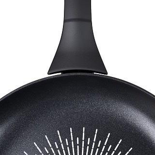 Frying pan Velia 26x5 cm with induction bottom (aluminium with non-stick coating)