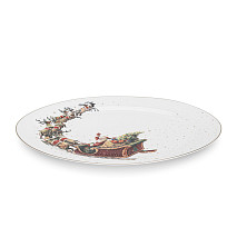 Porcelain dish 35 cm Christmas