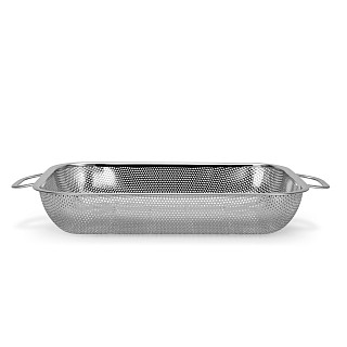 Stainless steel colander 36 x 21.5 cm