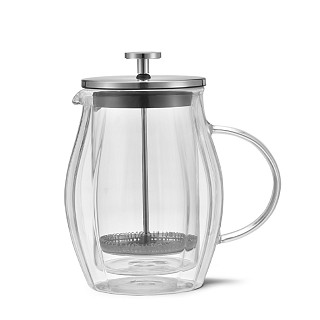 Spiedkanna ar dubulto stiklu 600 ml, art. 9122