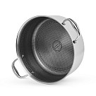 Katls HERITAGE PRO 28x12 cm / 7 L ar stikla vāku (nerūsējošais tērauds ar pretpiedeguma pārklājumu)