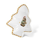 Eglītes formas šķīvis MIRACLE 11,8x11,5 cm (jaunais kaula porcelāns)