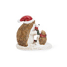 Figurine "Caring Hedgehog Dad" 9.5х5.5х8 cm (polyresin)