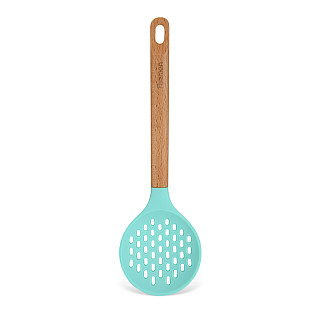 Silicone skimmer 33.5 cm with wooden handle Essential