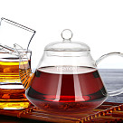 9450 FISSMAN Arbatinukas su metaliniu filtru 1000 ml (karščiui atsparus stiklas), art. 9450